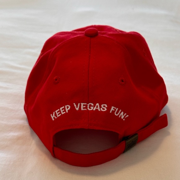Vintage Stratosphere Las Vegas Red Ballcap - Picture 3 of 3